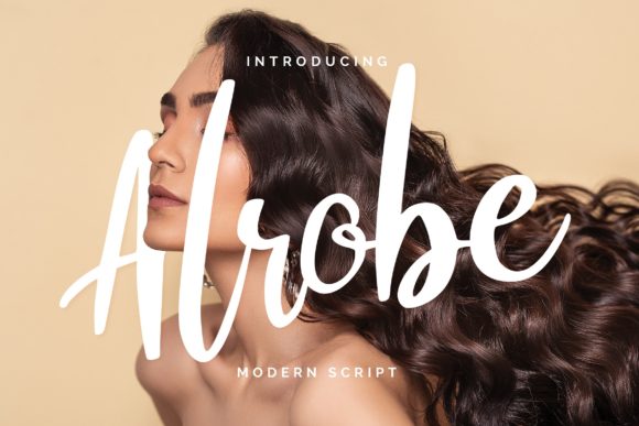 Alrobe Script: The Elegant Handwritten Font for Your Projects