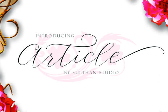 Article Script: A Modern Script for Timeless Elegance