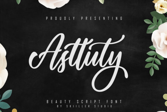 Asttuty Script: A Creative Font for Modern Branding