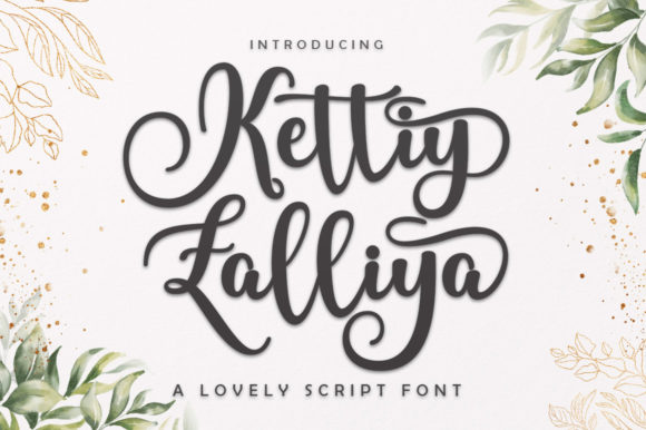 Bring Joy to Your Designs with Kettiy Zalliya Script