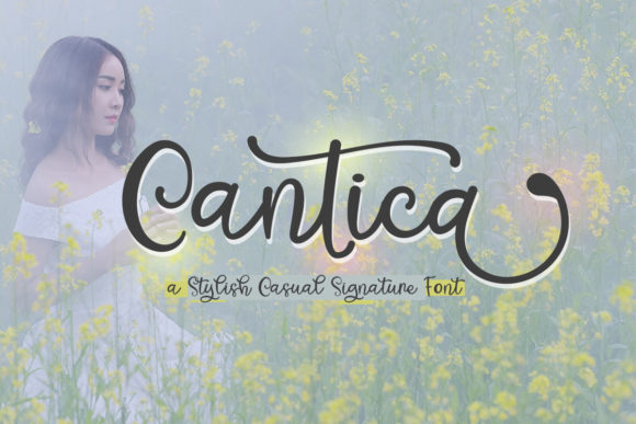 Cantica Script: An Elegant Font for Refined Projects