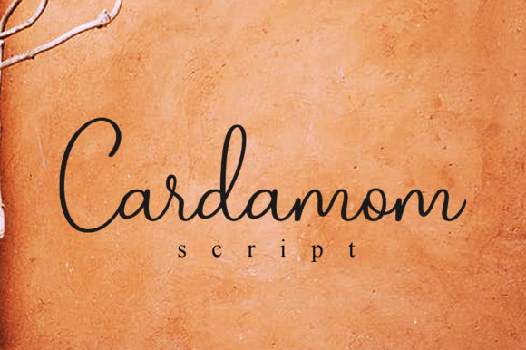 Cardamom Script: A Timeless Handwritten Font for Modern Design