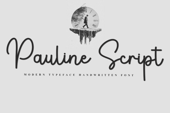 Discovering Pauline Script: A Modern Handwritten Typeface