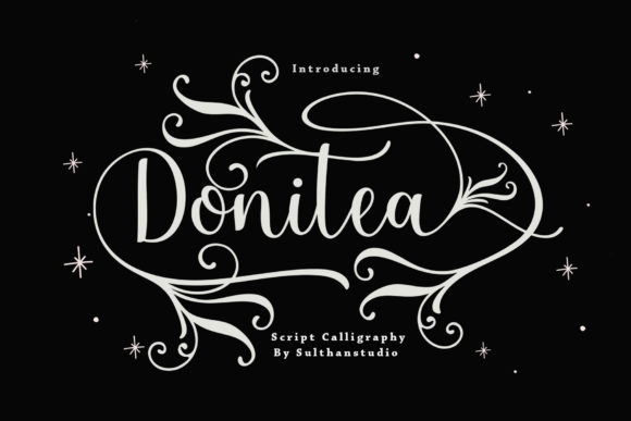 Donitea Script: A Fresh Take on Handwritten Elegance