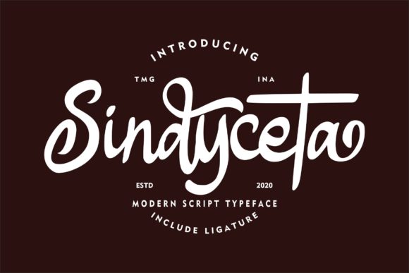 Embrace Timeless Elegance with Sindyceta Script