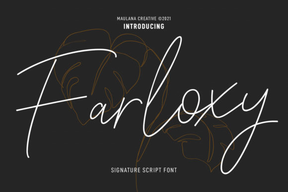 Farloxy Script: A Graceful Touch for Modern Designs
