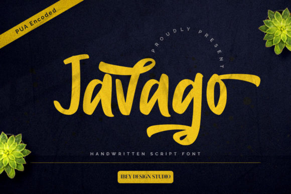 Javago Script: The Handwritten Font for Modern Brands