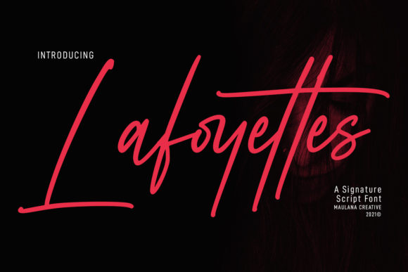 Lafoyettes Script: Your New Go-To Handwritten Font