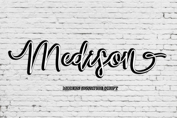 Medison Script: Adding a Touch of Dance to Your Designs
