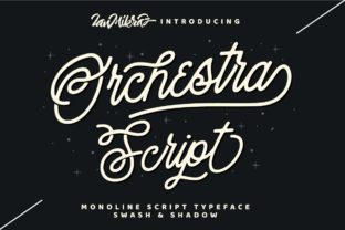 Orchestra Script: A Handwritten Font with Timeless Charm