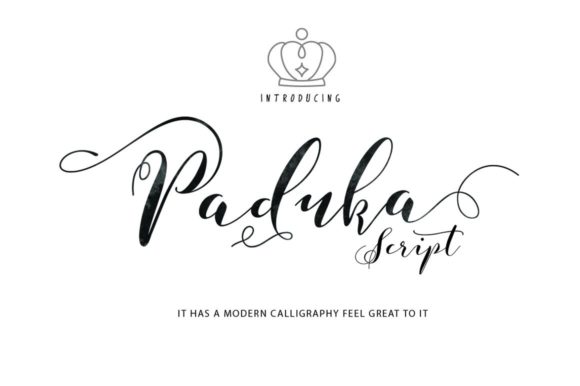 Paduka Script: The Refined Script Font for Modern Branding