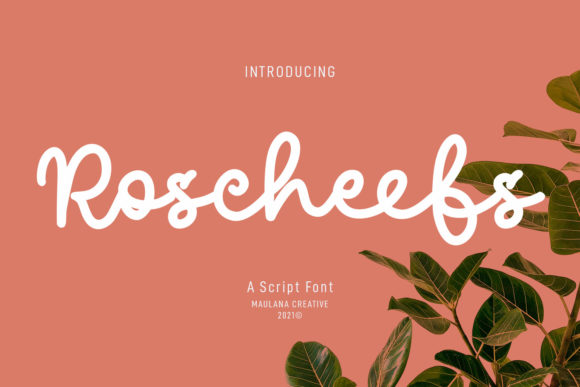 Roscheefs Script: A Guide to This Elegant Typeface