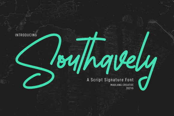 Southavely Script: A Modern Typeface for Personalized Design