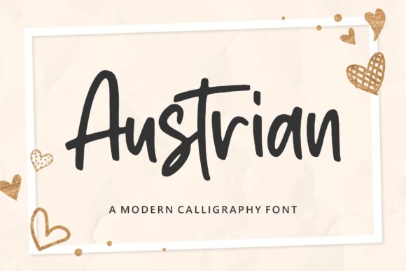 The Sweet & Delicate Art of Austrian Script