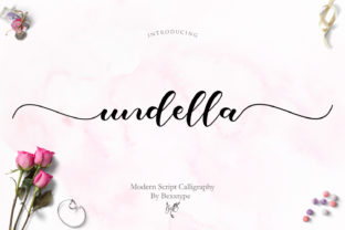Undella Script: Crafting Visual Stories with Elegant Swashes